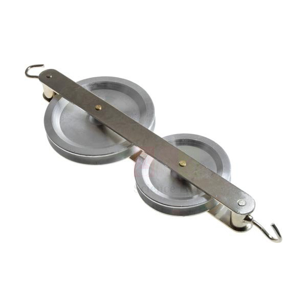 Pulley, Metal, Double